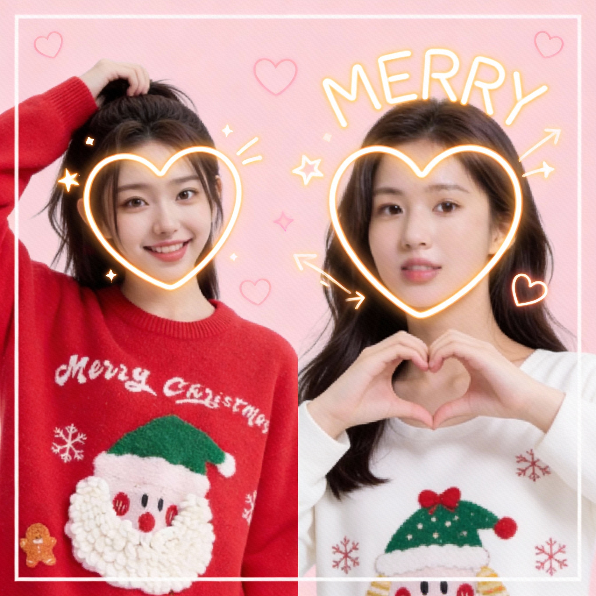 nano banana 圣诞 提示词