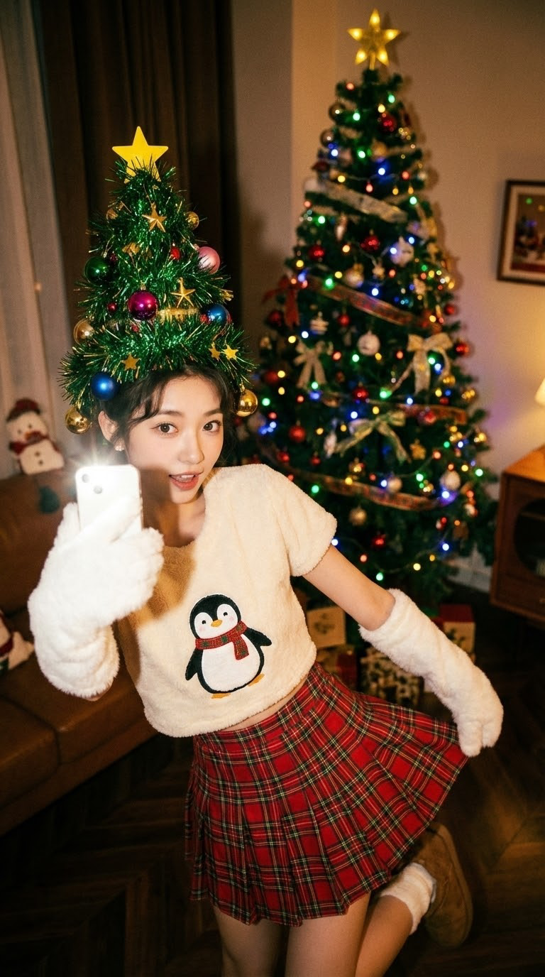 nano banana Christmas プロンプト