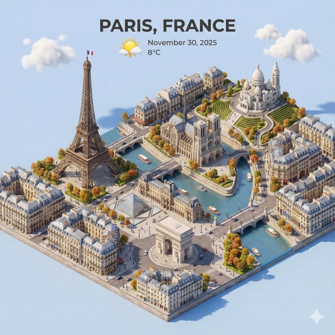 nano banana 建筑 提示词