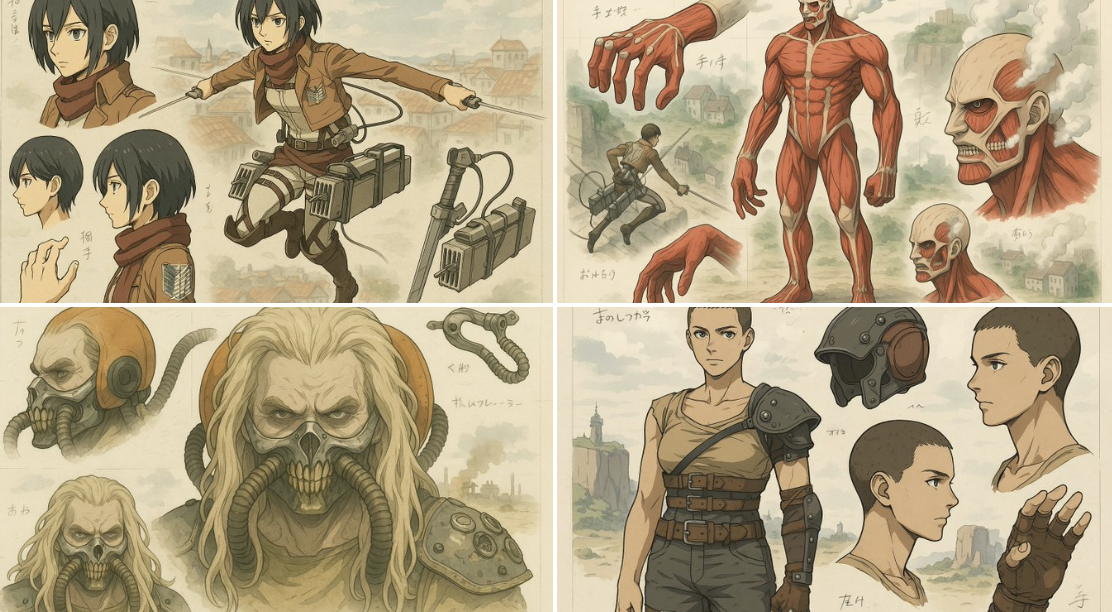 nano banana Character prompts