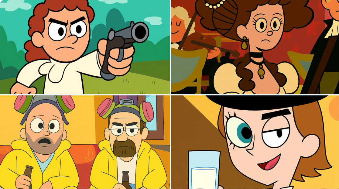 nano banana Cartoon prompts